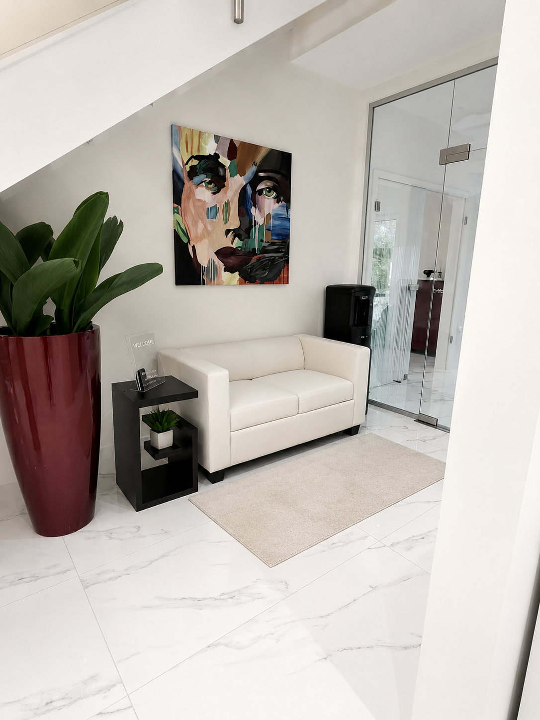 Wartebereich unserer Agentur