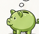 Sparschwein-Illustration
